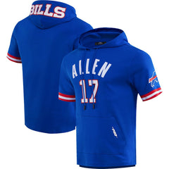 Buffalo Bills  Josh Allen  Pro Standard Player Name & Number Hoodie T-Shirt