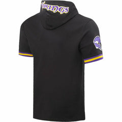 Minnesota Vikings  Justin Jefferson  Pro Standard Player Name & Number Hoodie T-Shirt