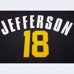 Minnesota Vikings  Justin Jefferson  Pro Standard Player Name & Number Hoodie T-Shirt