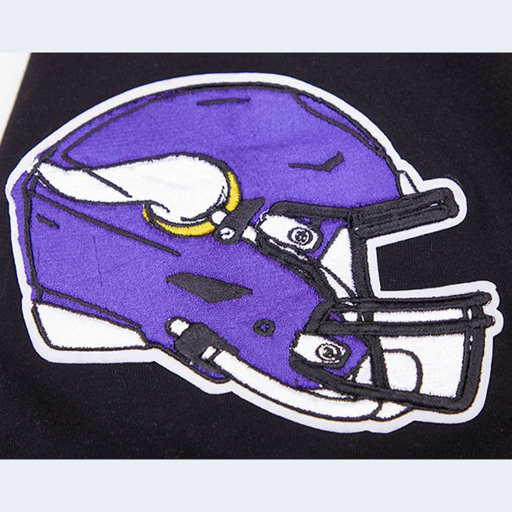 Minnesota Vikings  Justin Jefferson  Pro Standard Player Name & Number Hoodie T-Shirt