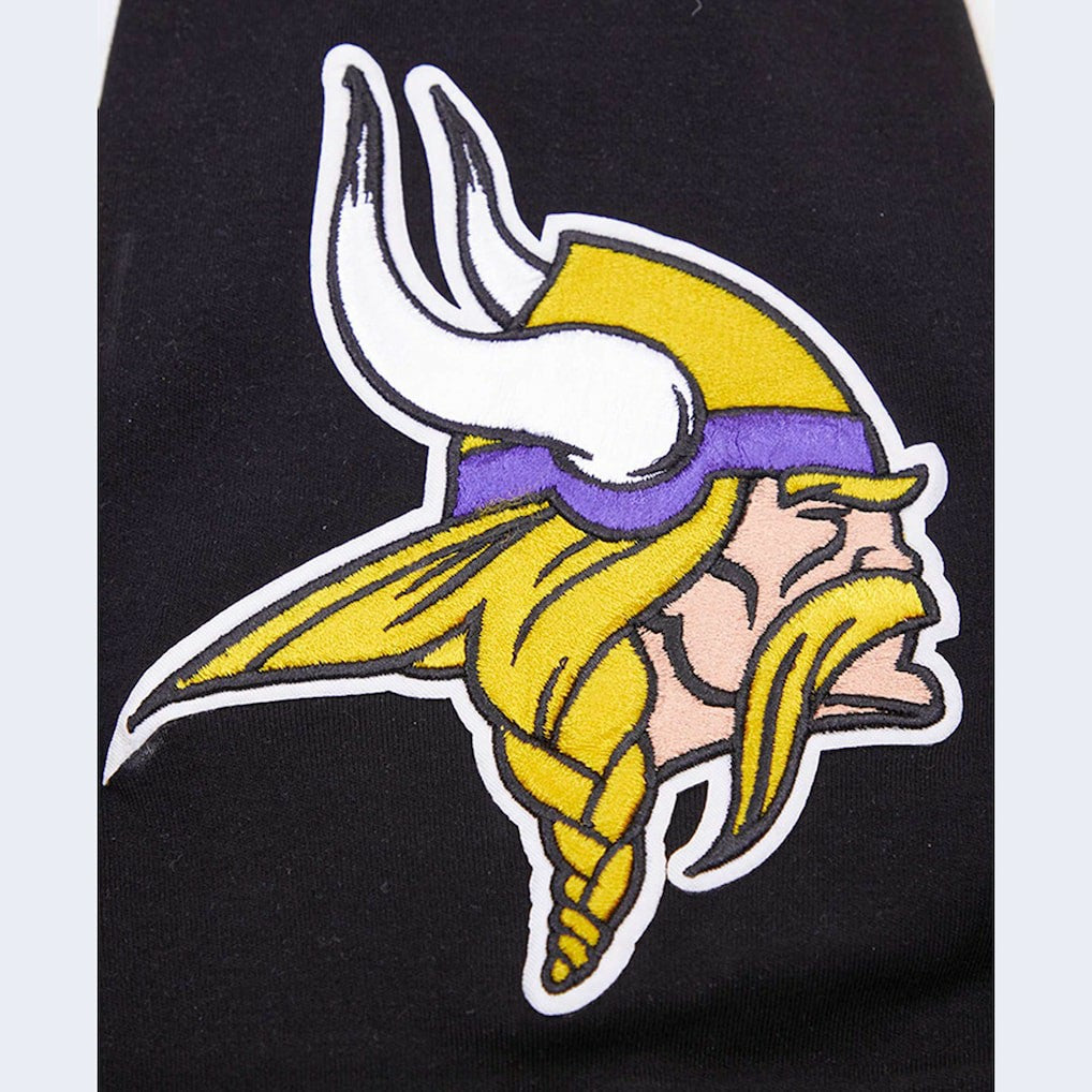 Minnesota Vikings  Justin Jefferson  Pro Standard Player Name & Number Hoodie T-Shirt