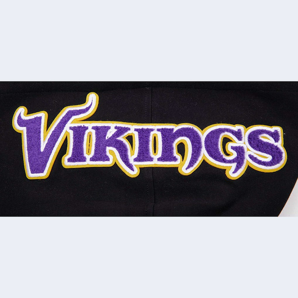 Minnesota Vikings  Justin Jefferson  Pro Standard Player Name & Number Hoodie T-Shirt