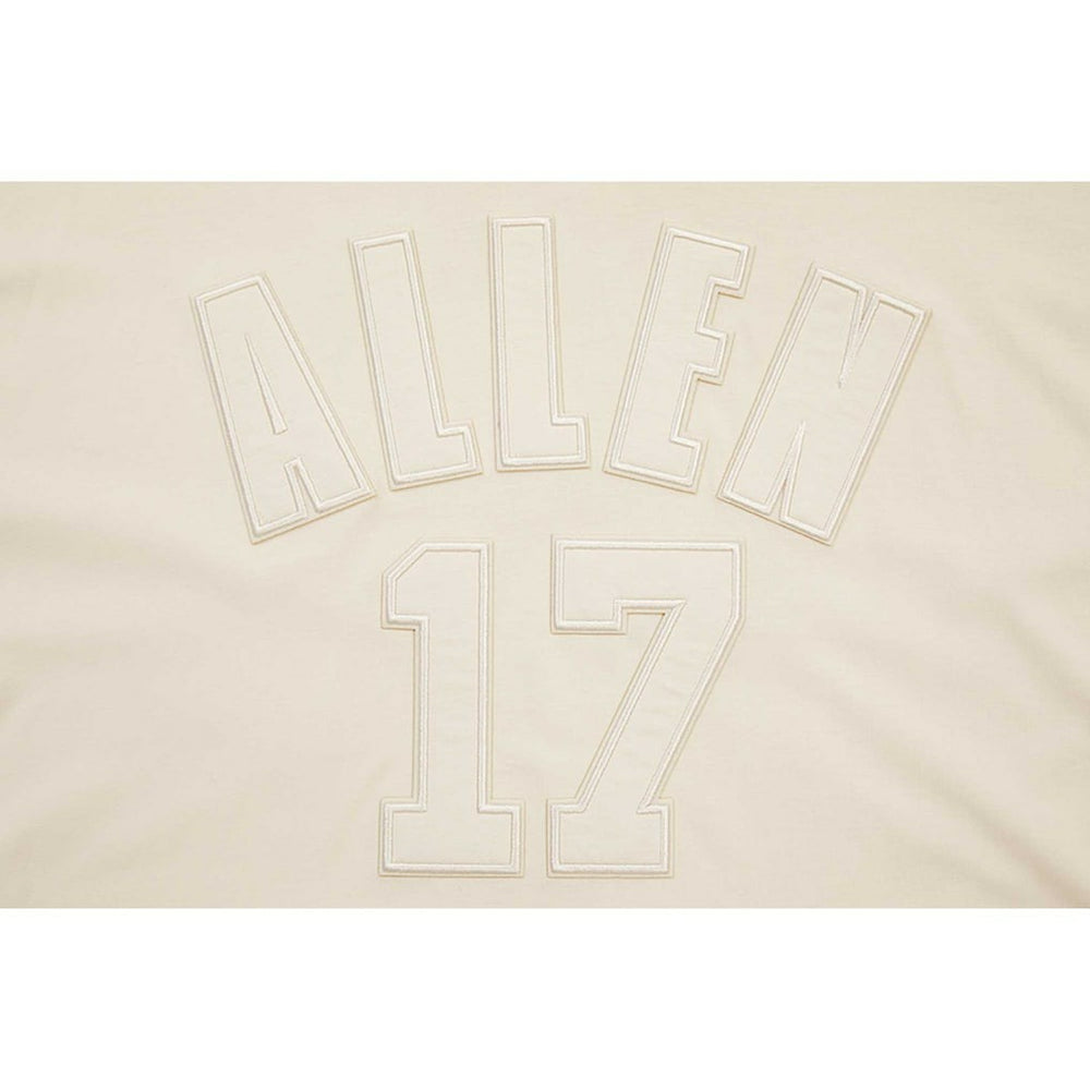 Buffalo Bills  Josh Allen  Player Name & Number Neutral Short Sleeve Pullover Hoodie
