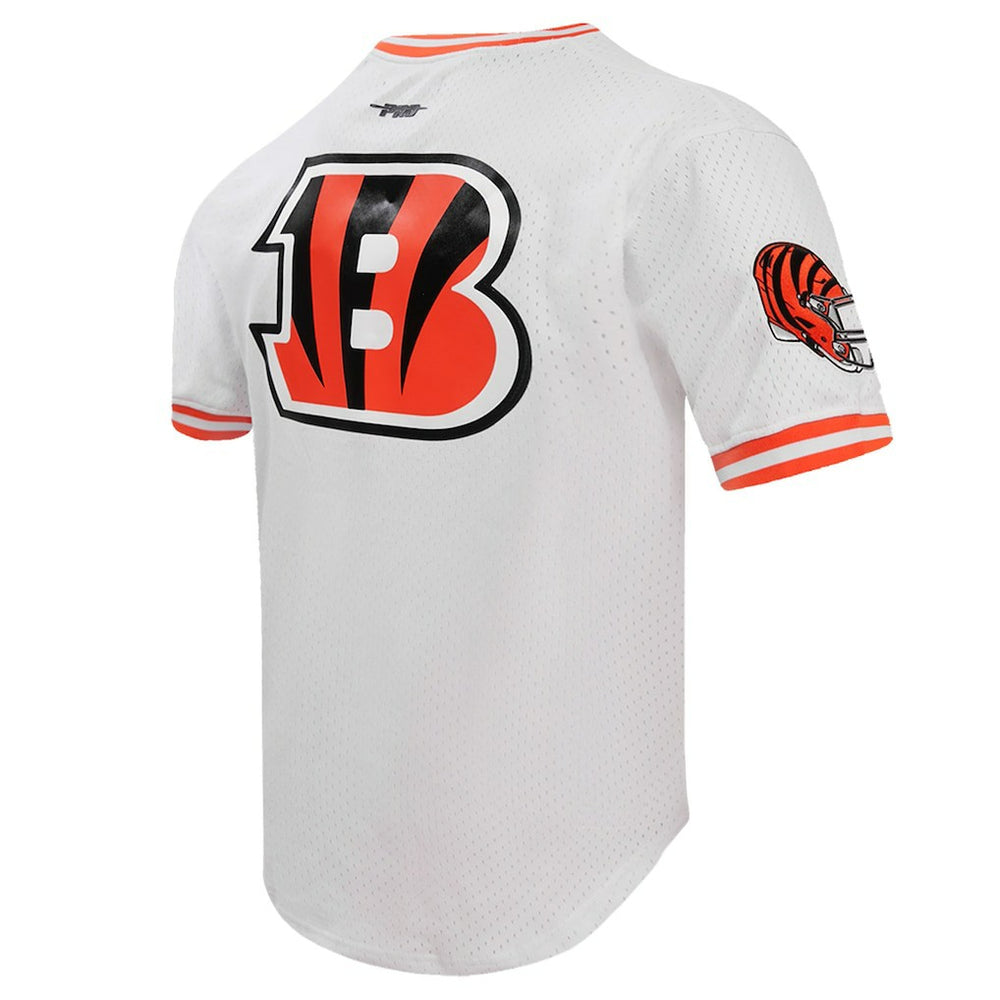 Cincinnati Bengals  Joe Burrow  Pro Standard Player Name & Number Mesh T-Shirt