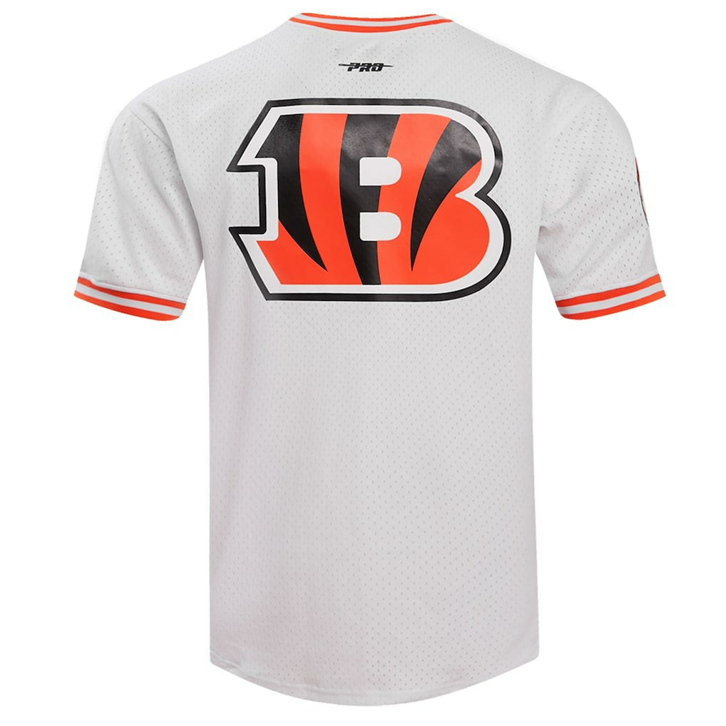 Cincinnati Bengals  Joe Burrow  Pro Standard Player Name & Number Mesh T-Shirt