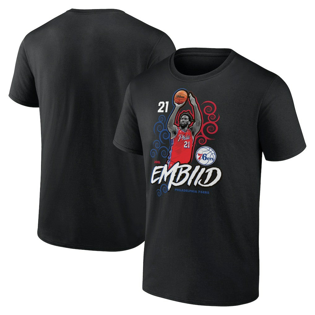 Joel Embiid Philadelphia 76ers Competitor T-Shirt Outlet