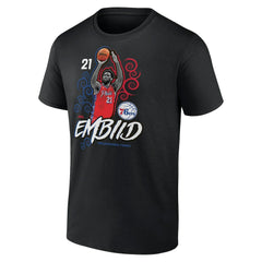 Joel Embiid Philadelphia 76ers Competitor T-Shirt Outlet