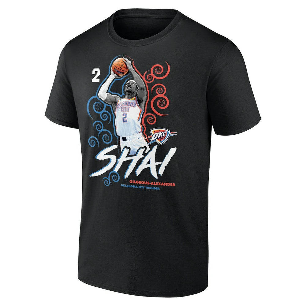 Shai Gilgeous-Alexander Oklahoma City Thunder Competitor T-Shirt Outlet