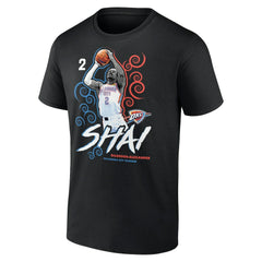 Shai Gilgeous-Alexander Oklahoma City Thunder Competitor T-Shirt Outlet