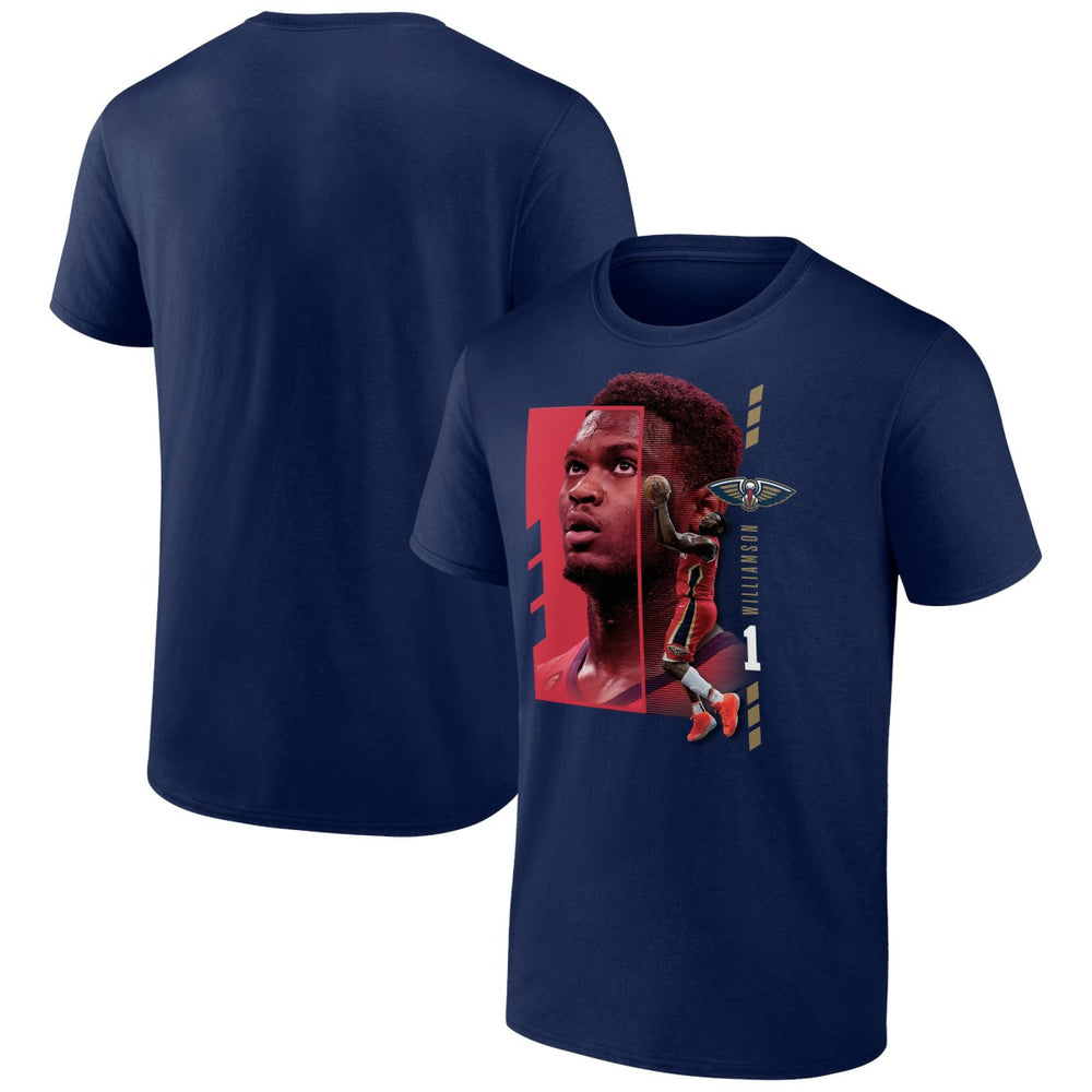 Zion Williamson New Orleans Pelicans Jump Pass T-Shirt On Sale