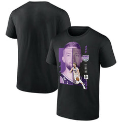 Domantas Sabonis Sacramento Kings Jump Pass T-Shirt On Sale