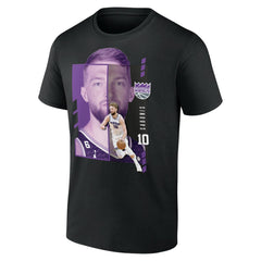 Domantas Sabonis Sacramento Kings Jump Pass T-Shirt On Sale