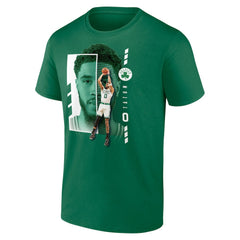 Jayson Tatum Boston Celtics Jump Pass T-Shirt Discount