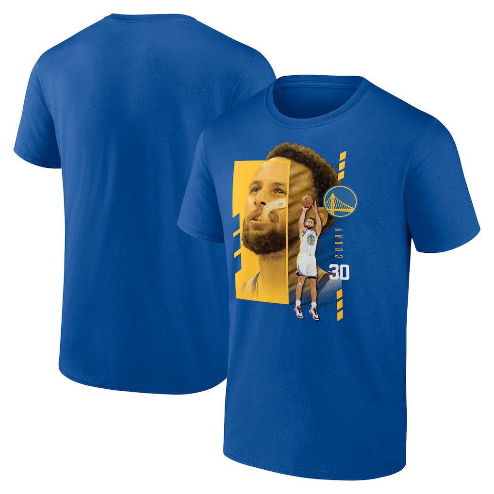Stephen Curry Golden State Warriors Player Name & Number Jump Pass T-shirt sale New