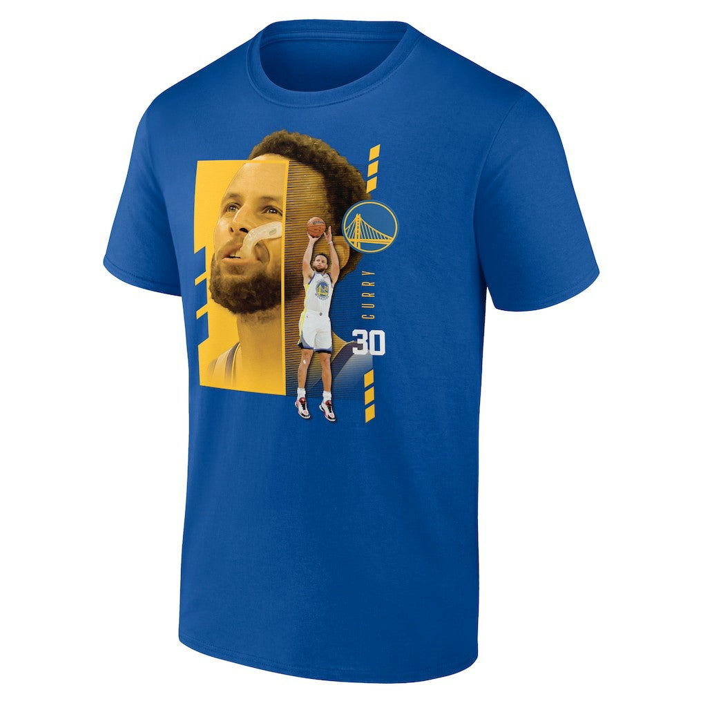 Stephen Curry Golden State Warriors Player Name & Number Jump Pass T-shirt sale New