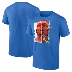 Shai Gilgeous-Alexander Oklahoma City Thunder Player Name & Number Jump Pass T-shirt Discount