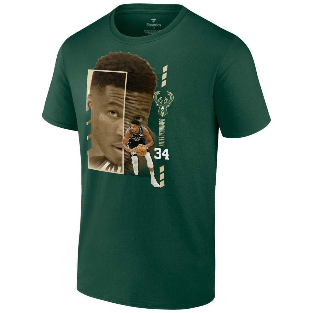 Giannis Antetokounmpo Milwaukee Bucks Jump Pass T-Shirt On Sale