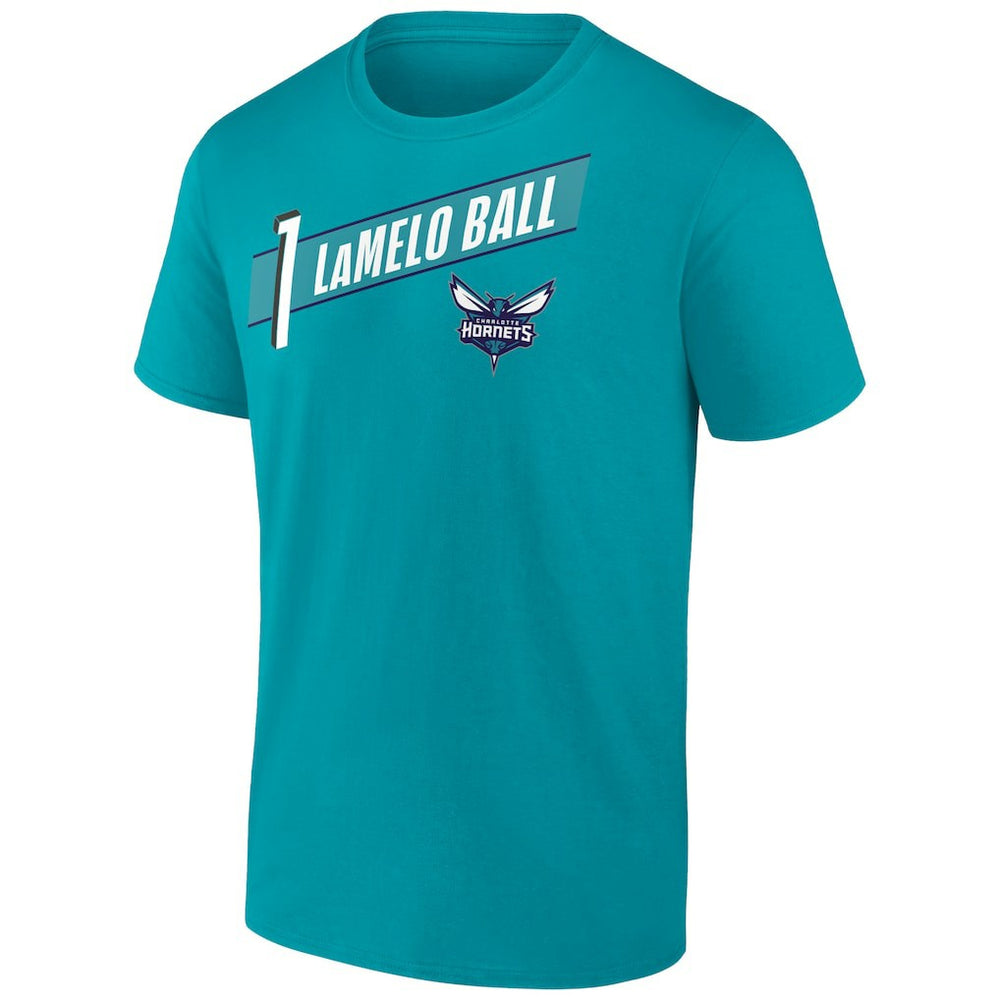 LaMelo Ball Charlotte Hornets Full-Court Press Name & Number T-Shirt New