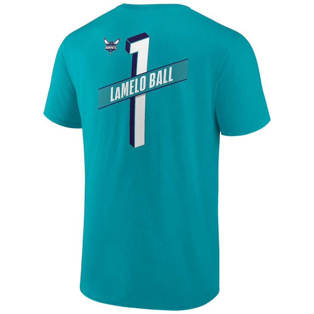 LaMelo Ball Charlotte Hornets Full-Court Press Name & Number T-Shirt New