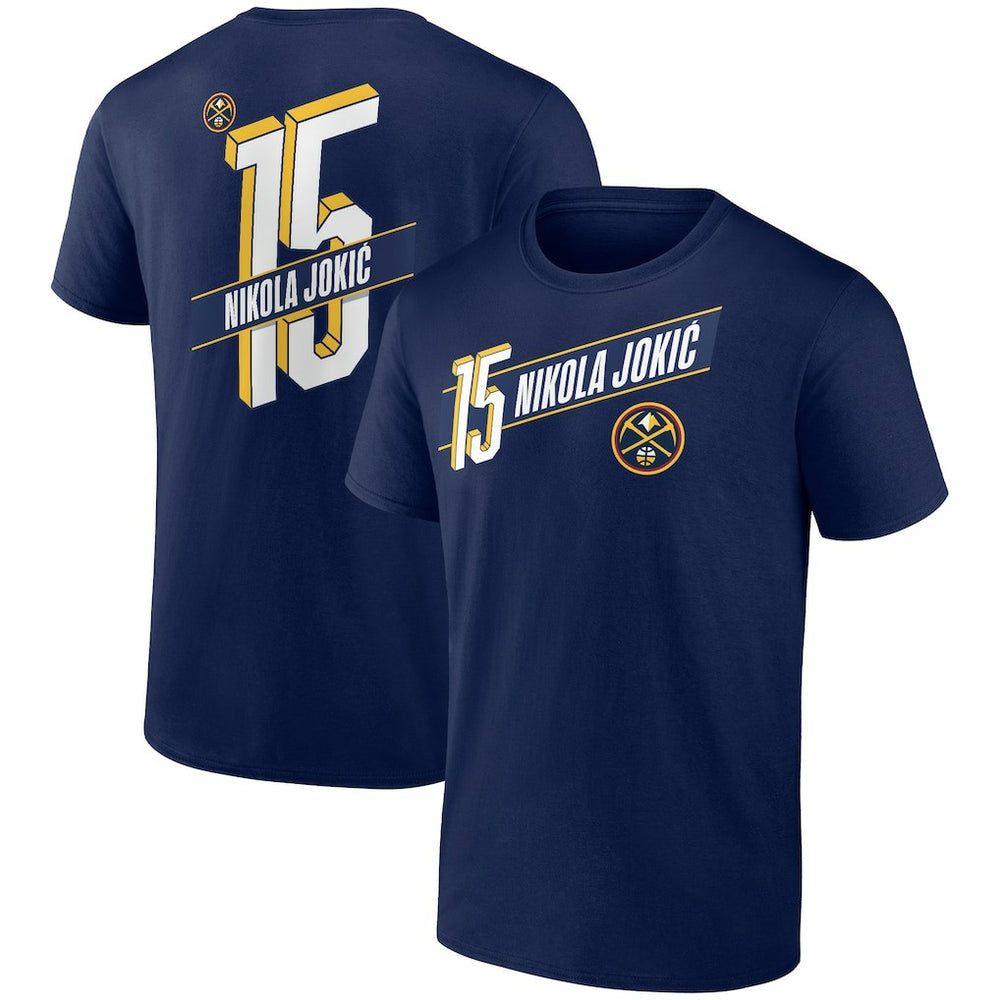 Nikola Jokic Denver Nuggets Full-Court Press Name & Number T-Shirt sale Online