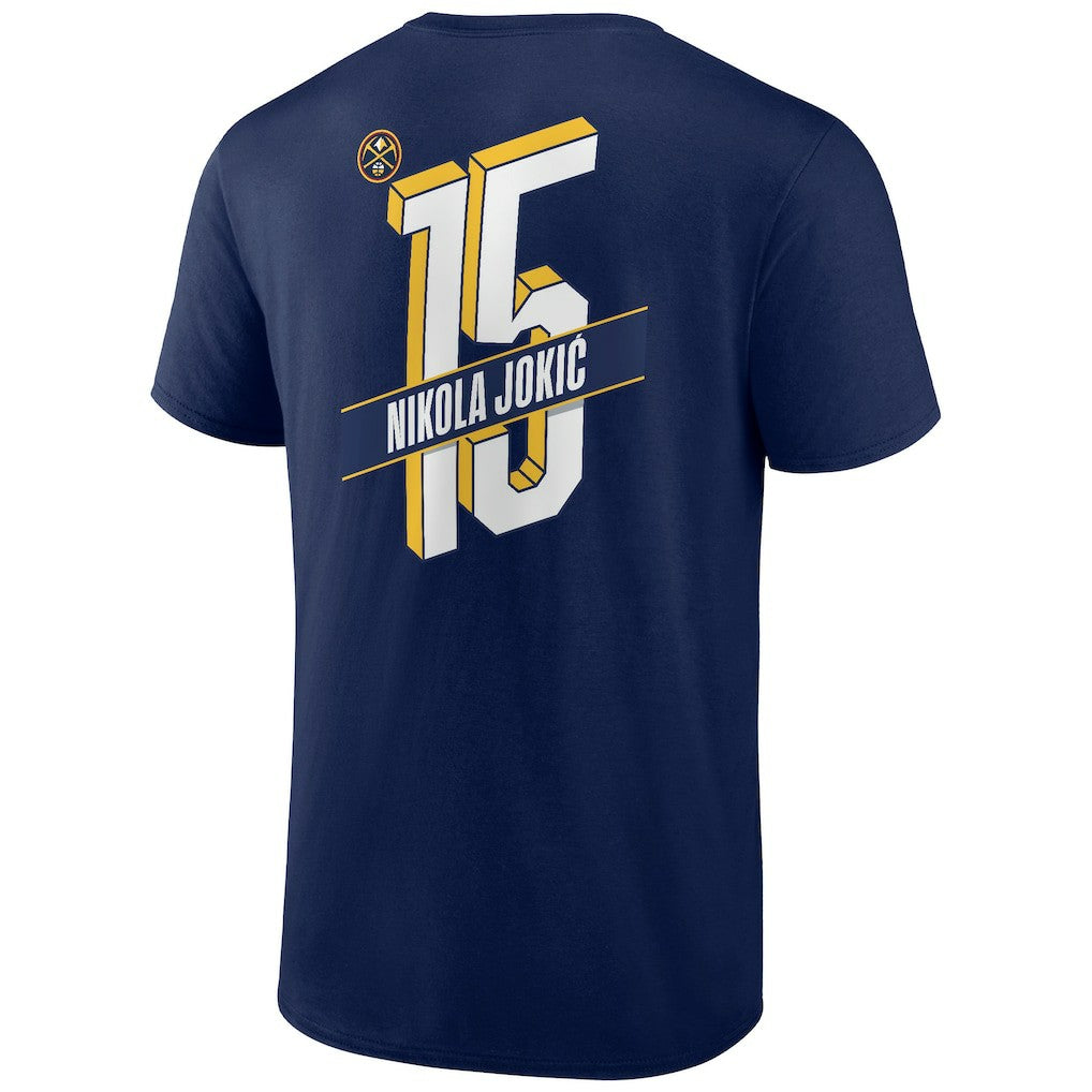 Nikola Jokic Denver Nuggets Full-Court Press Name & Number T-Shirt sale Online