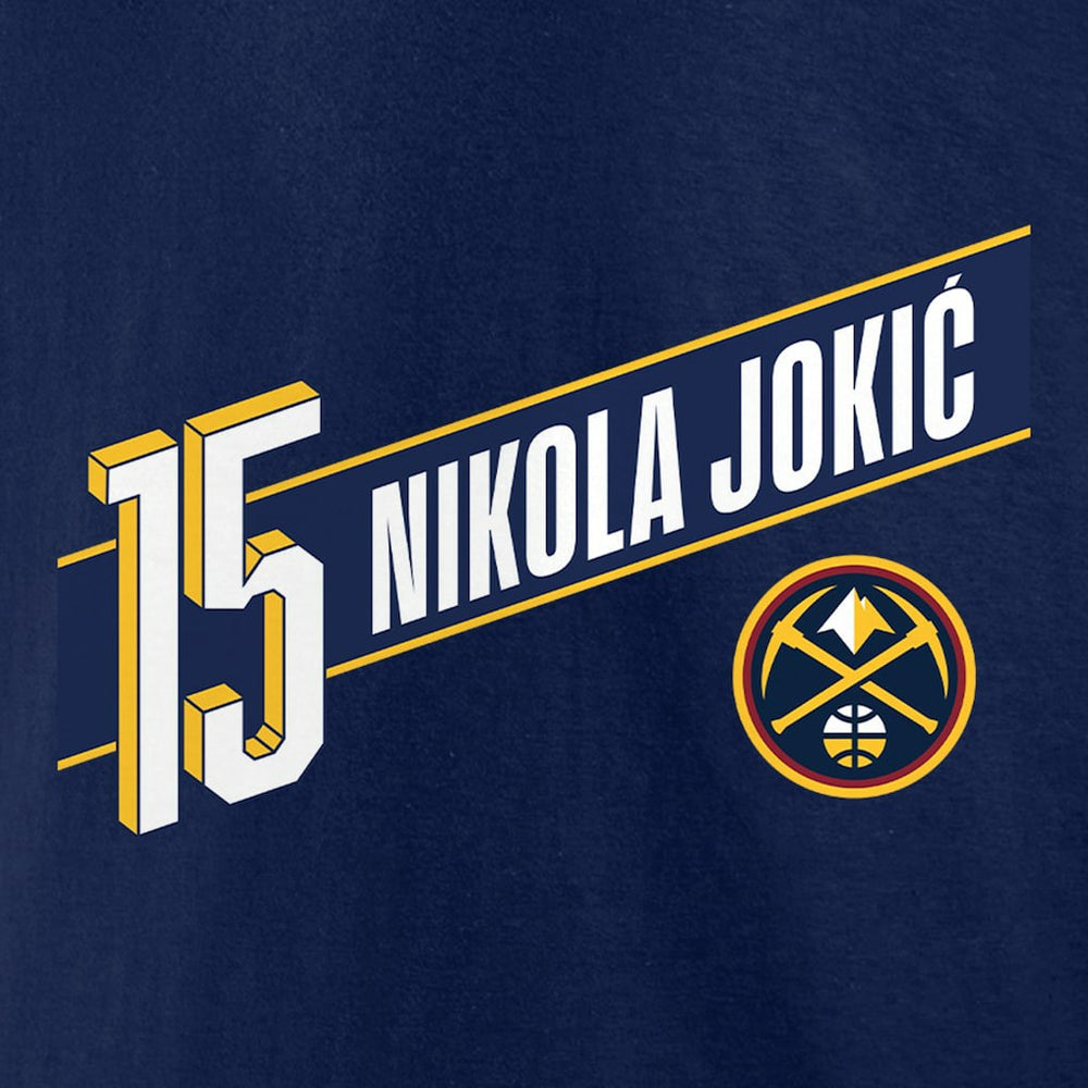 Nikola Jokic Denver Nuggets Full-Court Press Name & Number T-Shirt sale Online
