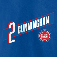 Cade Cunningham Detroit Pistons Full-Court Press Name & Number T-Shirt sale New