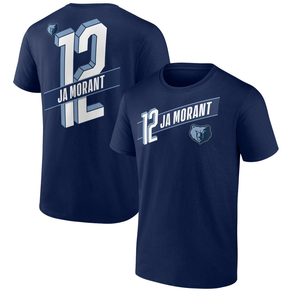 Ja Morant Memphis Grizzlies Full-Court Press Name & Number T-Shirt On Sale
