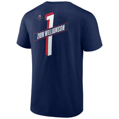 Zion Williamson New Orleans Pelicans Full-Court Press Name & Number T-Shirt For Sale