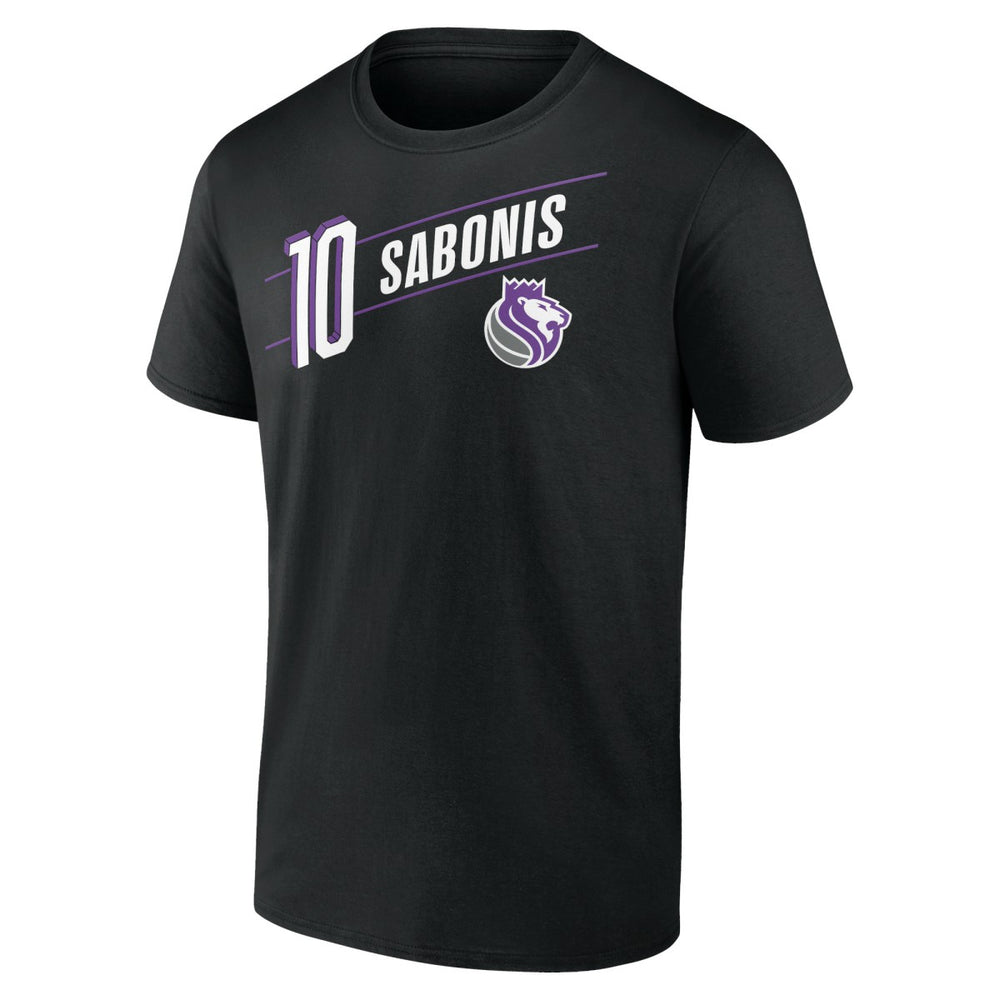 Domantas Sabonis Sacramento Kings Full-Court Press Name & Number T-Shirt Outlet