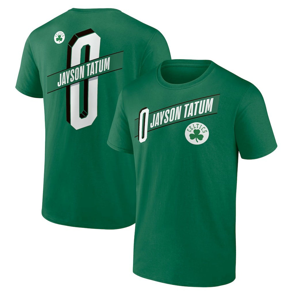 Jayson Tatum Boston Celtics Full-Court Press Name & Number T-Shirt Online