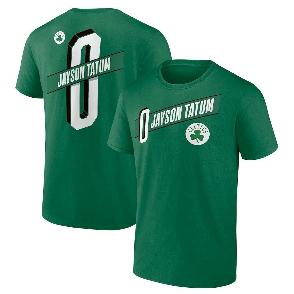 Jayson Tatum Boston Celtics Full-Court Press Name & Number T-Shirt Online