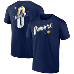 Tyrese Haliburton Indiana Pacers Full-Court Press Name & Number T-Shirt Outlet
