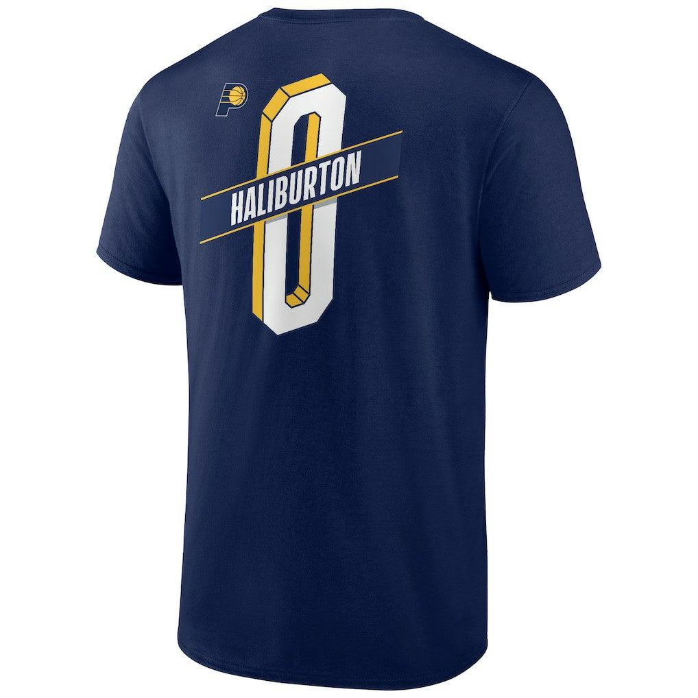 Tyrese Haliburton Indiana Pacers Full-Court Press Name & Number T-Shirt Outlet