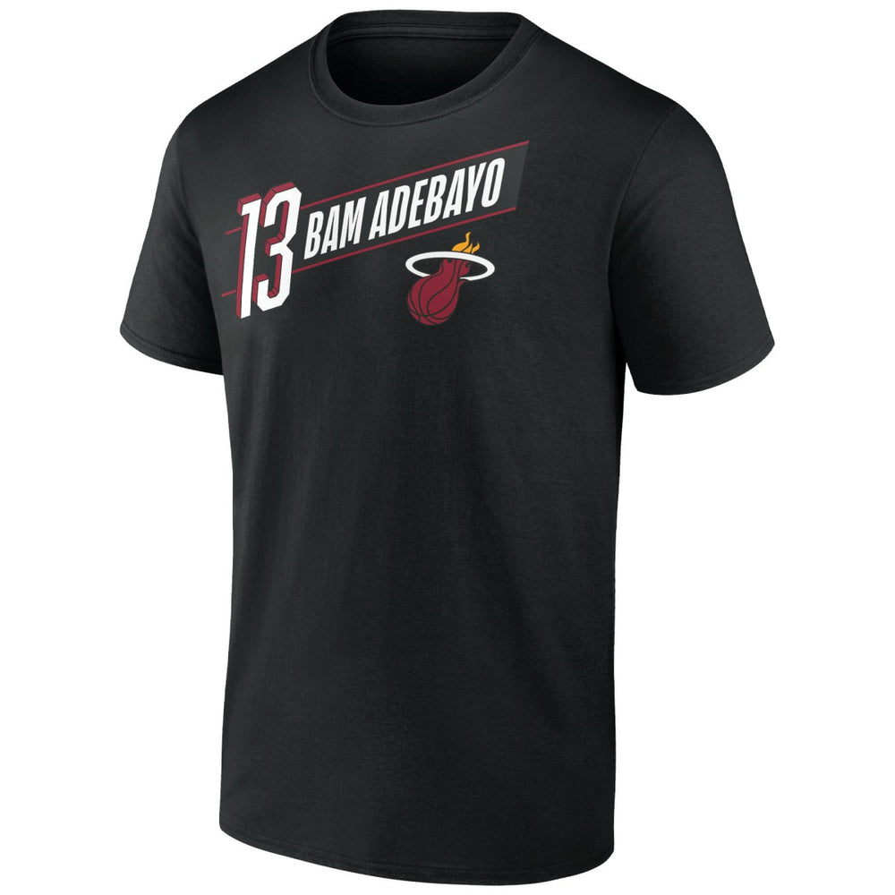 Bam Adebayo Miami Heat Full-Court Press Name & Number T-Shirt Discount
