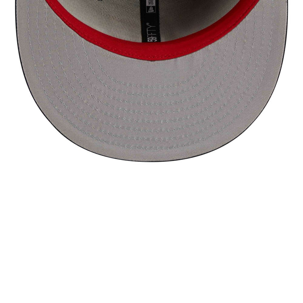 USMNT New Era Text 59FIFTY Fitted Hat Navy - New Era