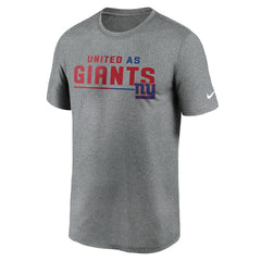 New York Giants Nike Legend Team Shoutout Performance T-Shirt