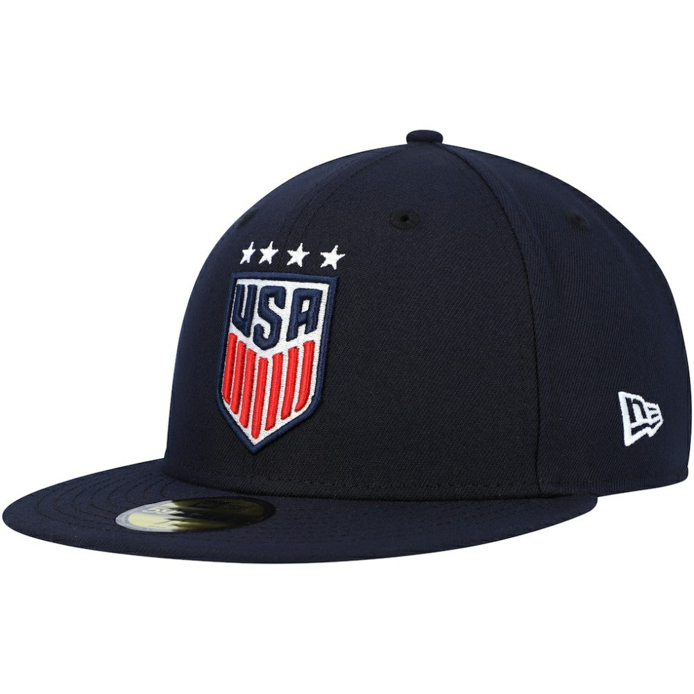USWNT New Era Team Basic 59FIFTY Fitted Hat Navy - New Era