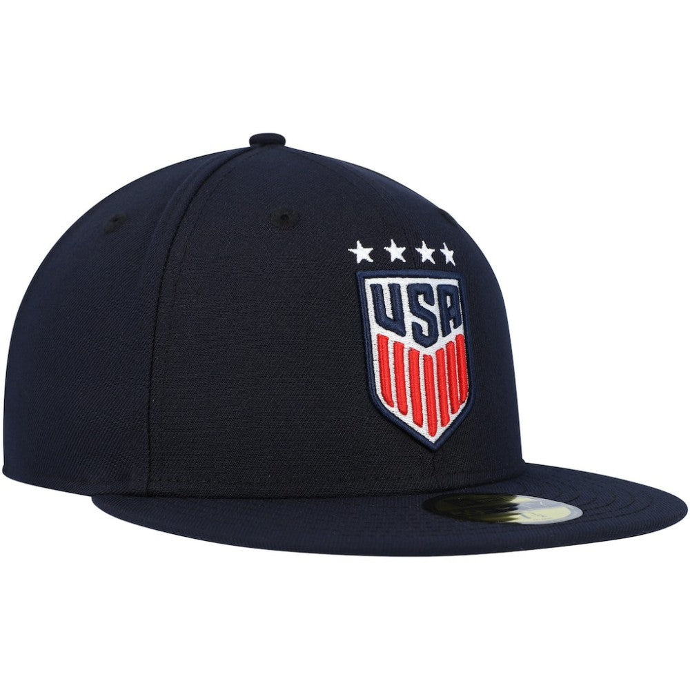 USWNT New Era Team Basic 59FIFTY Fitted Hat Navy - New Era