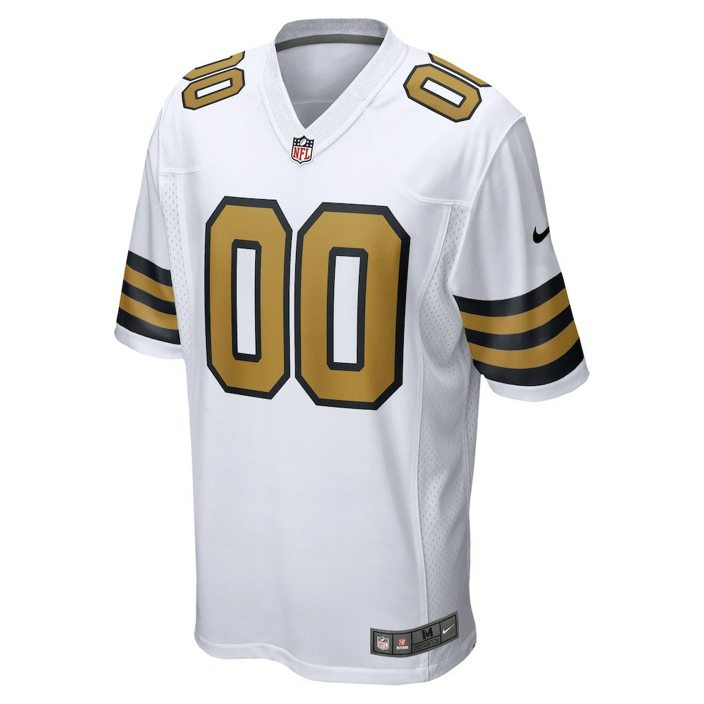 New Orleans Saints Nike Alternate Custom Game Jersey