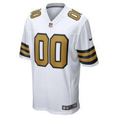 New Orleans Saints Nike Alternate Custom Game Jersey