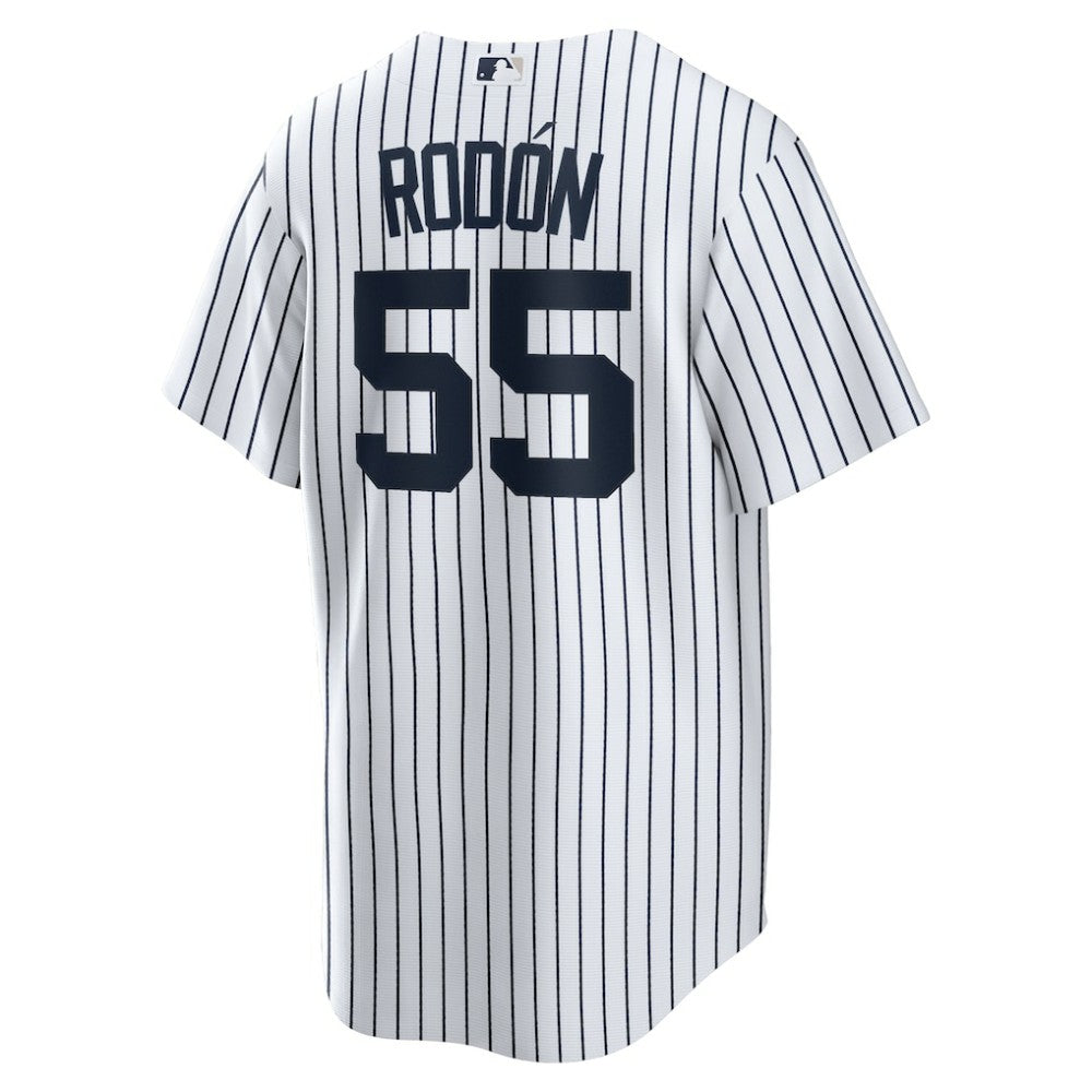 Carlos Rodon New York Yankees Home Official Player Jersey - White/Navy