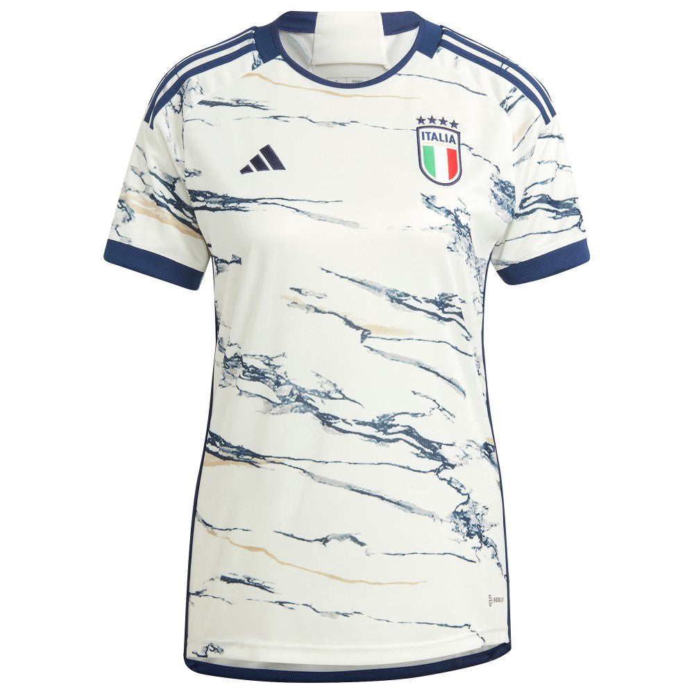 Italy National Team Women's 2023 Away Replica Jersey White - Adidas