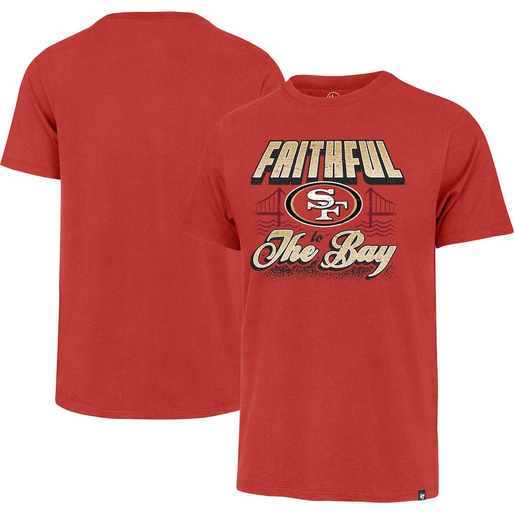 San Francisco 49ers 47 brand '47 Faithful to the Bay Regional Franklin T-Shirt