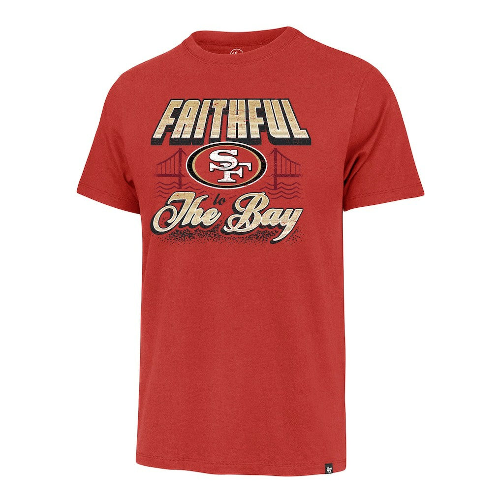 San Francisco 49ers 47 brand '47 Faithful to the Bay Regional Franklin T-Shirt