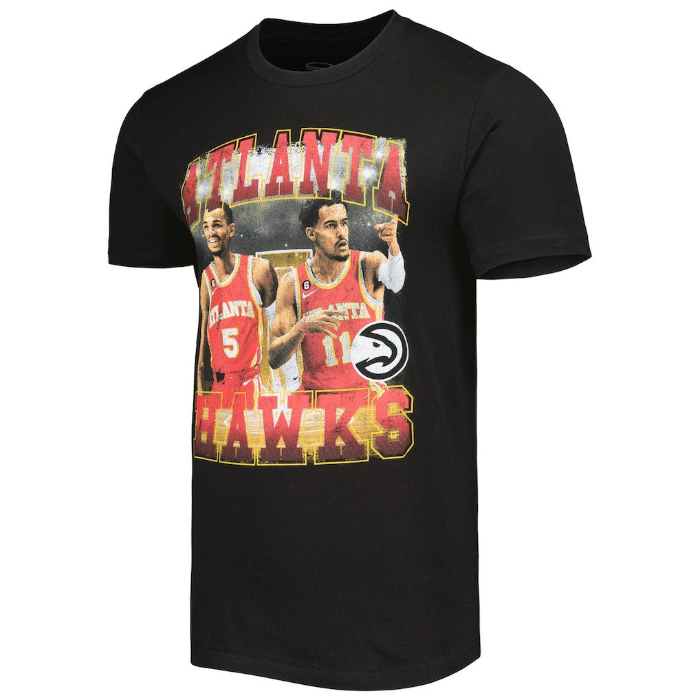 Trae Young & Dejounte Murray Atlanta Hawks Stadium Essentials Unisex Player Duo T-Shirt On Sale