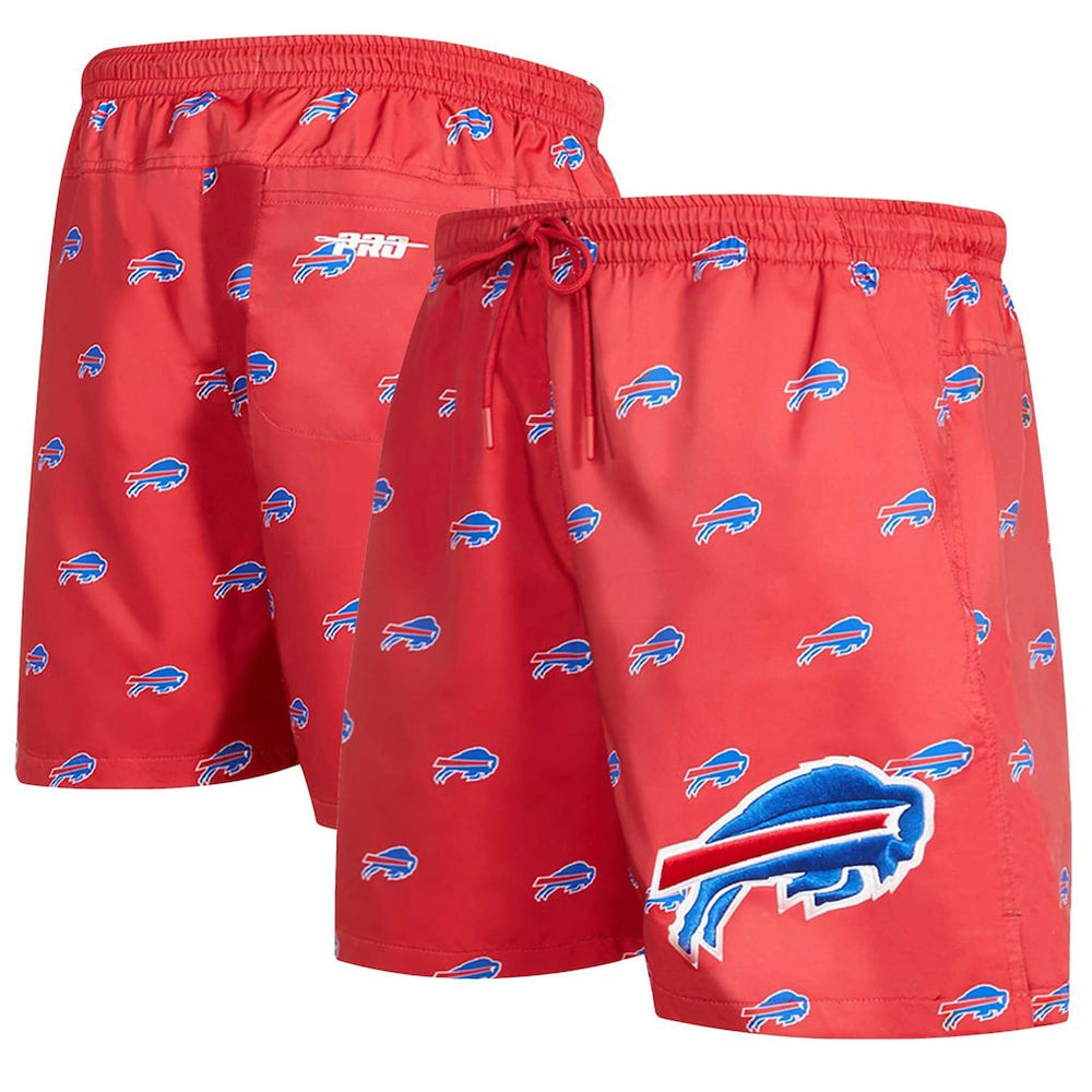 Buffalo Bills  Pro Standard Allover Print Mini Logo Shorts