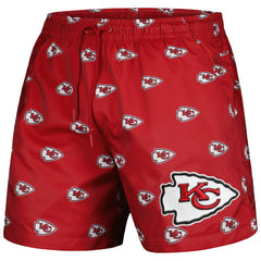 Kansas City Chiefs  Pro Standard Allover Print Mini Logo Shorts