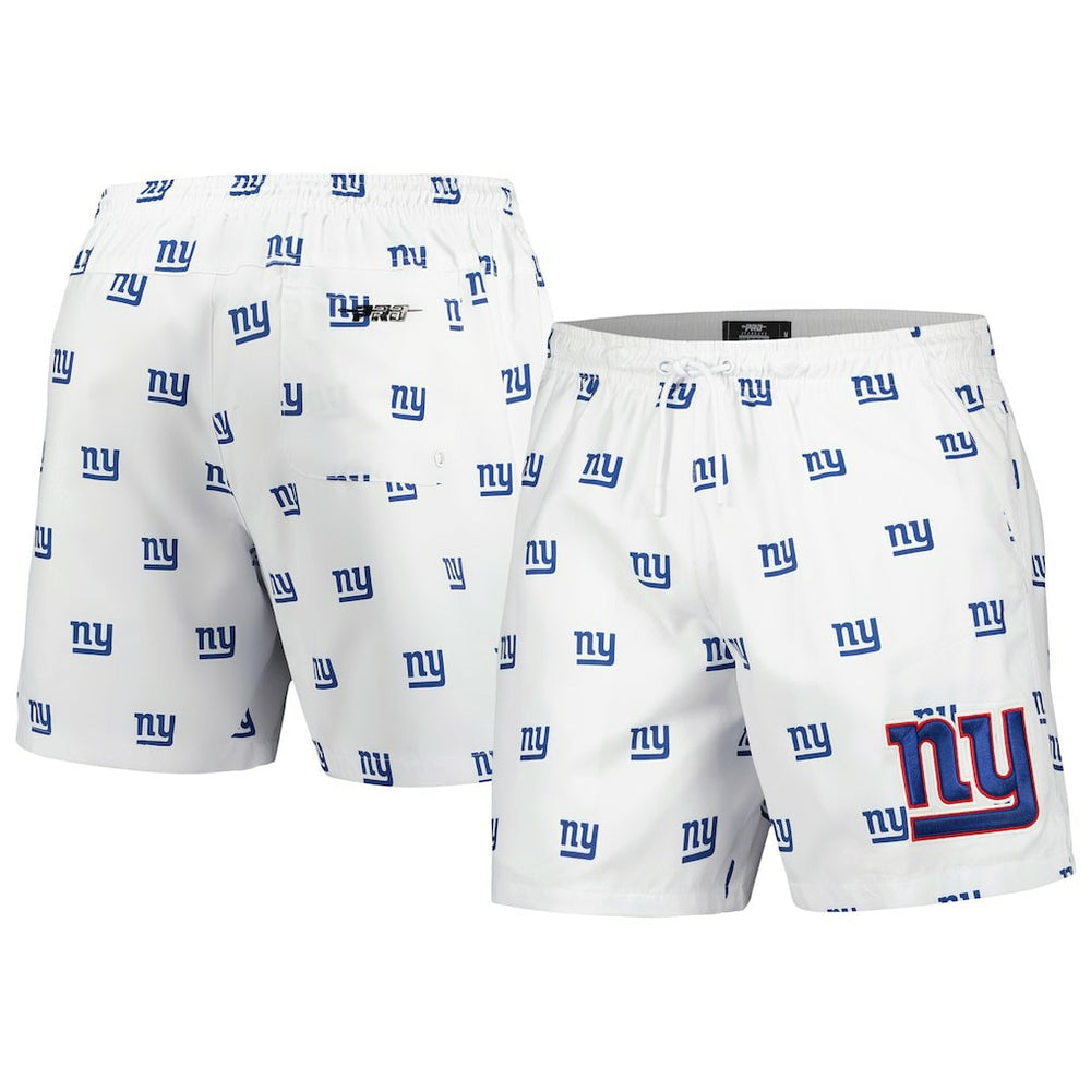 New York Giants  Pro Standard Allover Print Mini Logo Shorts
