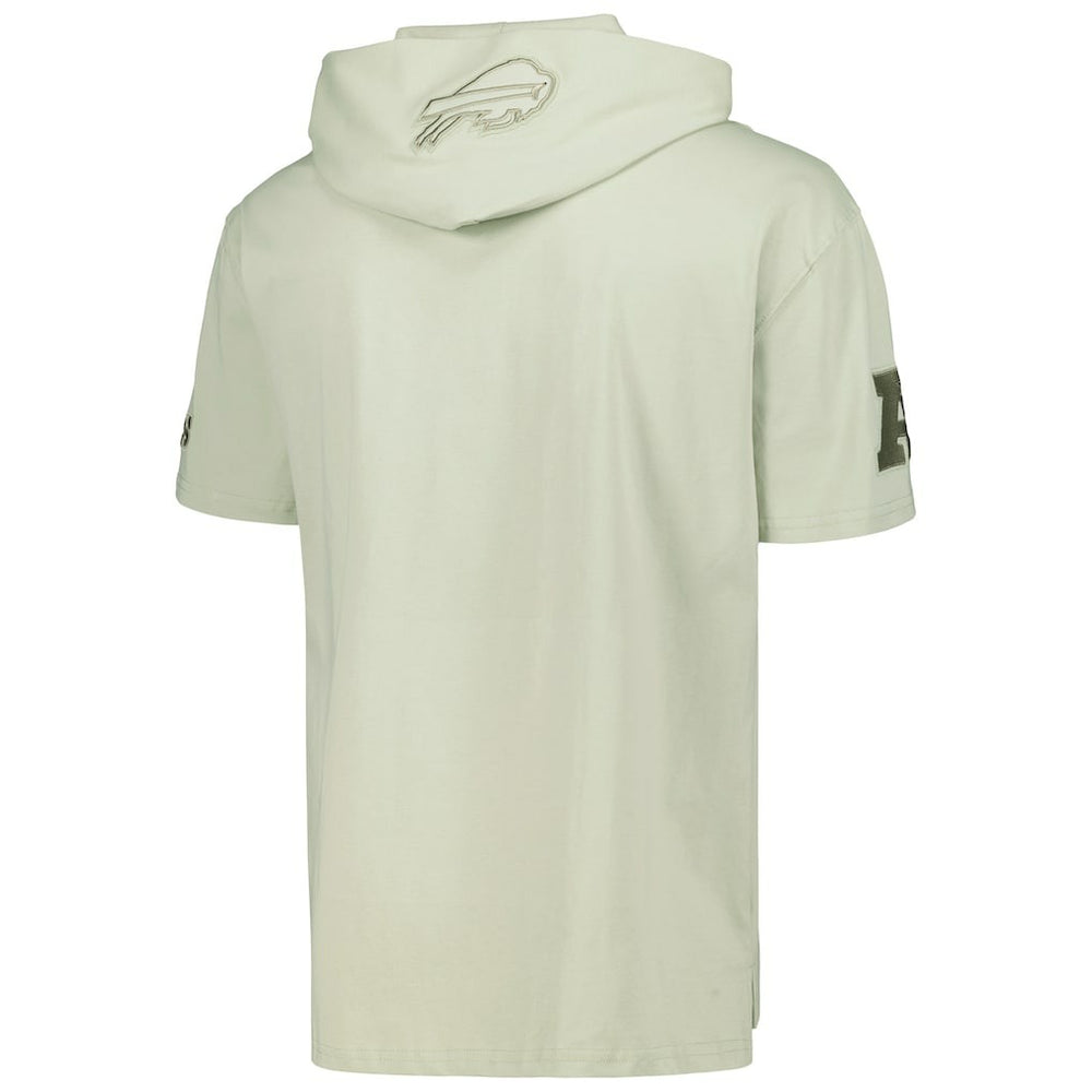 Buffalo Bills  Pro Standard Neutrals Short Sleeve Pullover Hoodie